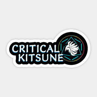 Critical Kitsune Logo Sticker